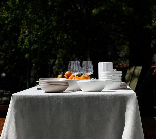 Base Dinnerware Set - Cloud White